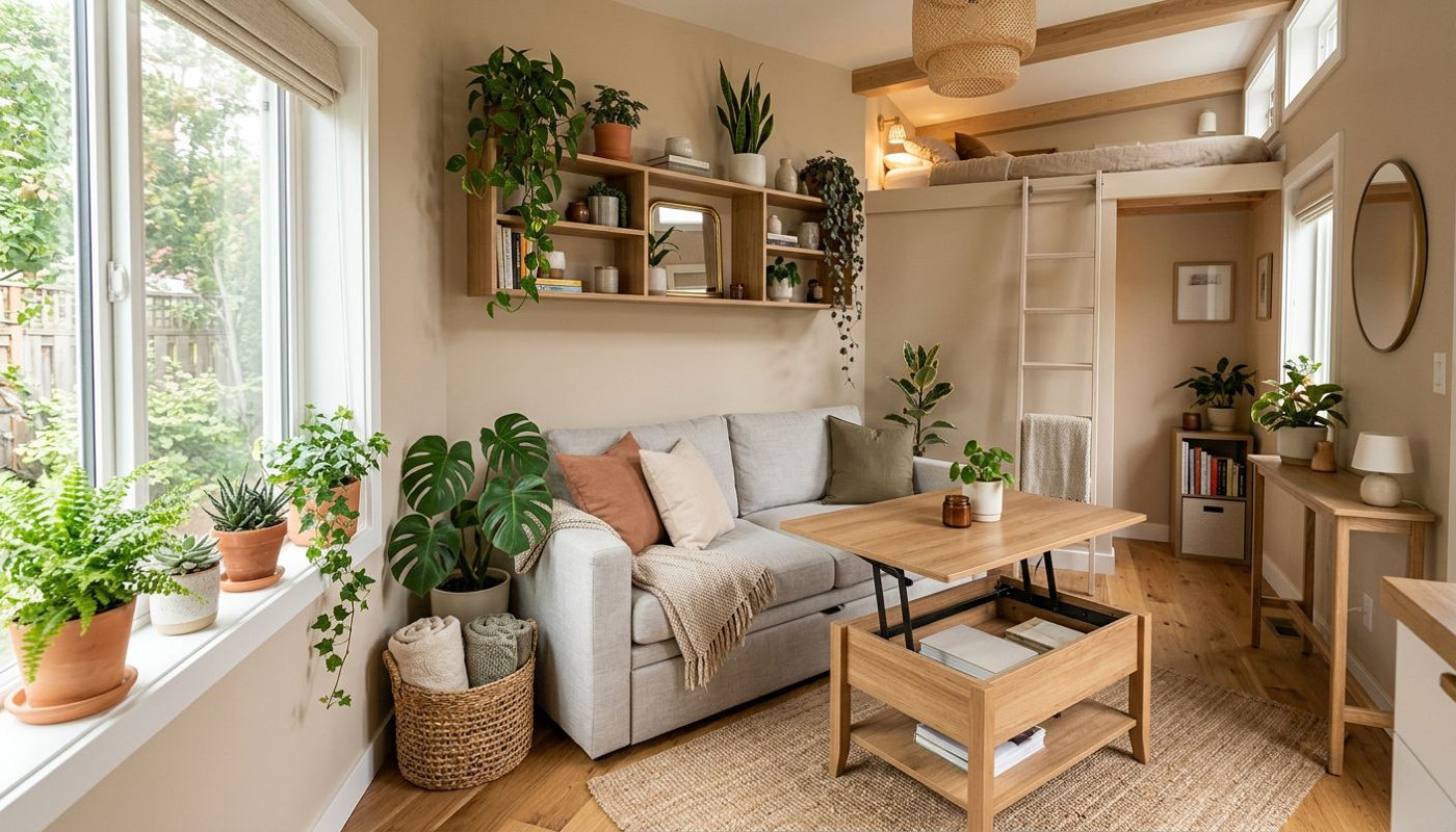 Immobilier - Stratégies créatives pour maximiser l’espace dans les petits logements